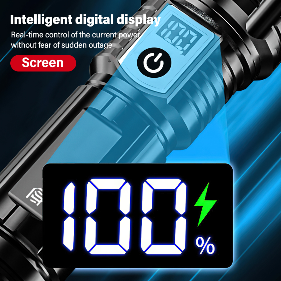 High Power 200000LM LED Flashl - Outdoor Power Lights 评论和价格