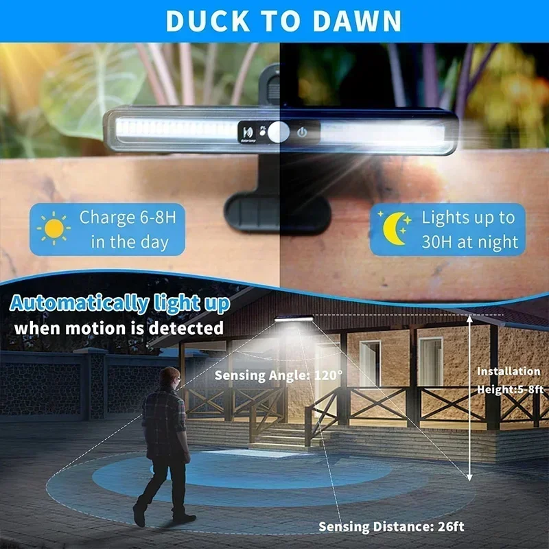 Clip On Solar Motion Lights Ou - Power Outdoor 评论和价格