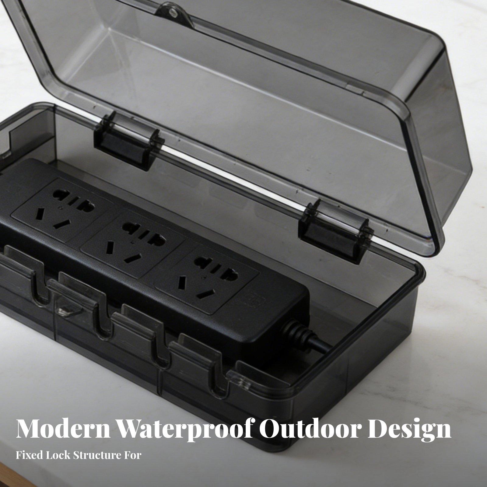 Waterproof Power Strips Box Du - Outdoor Power Strip With Cover 评论和价格