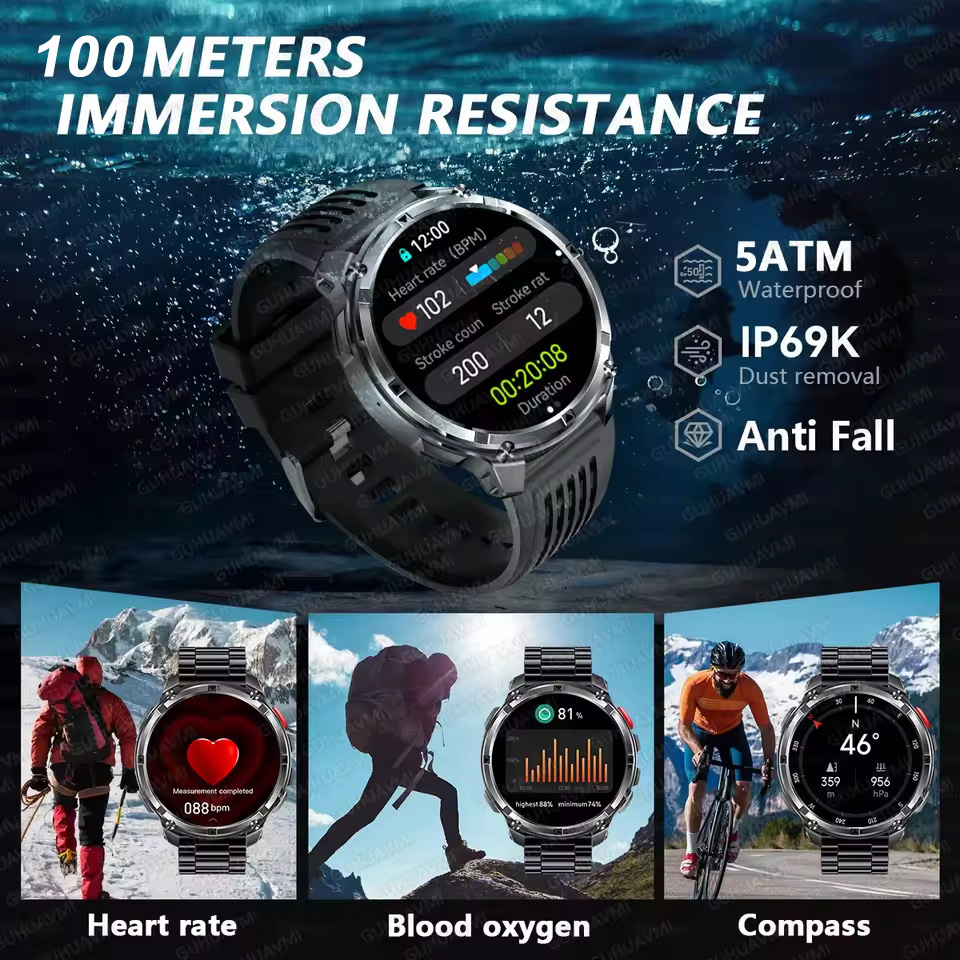 T-REX 3 Military Smartwatch Me - Outdoor Power Hours 评论和价格