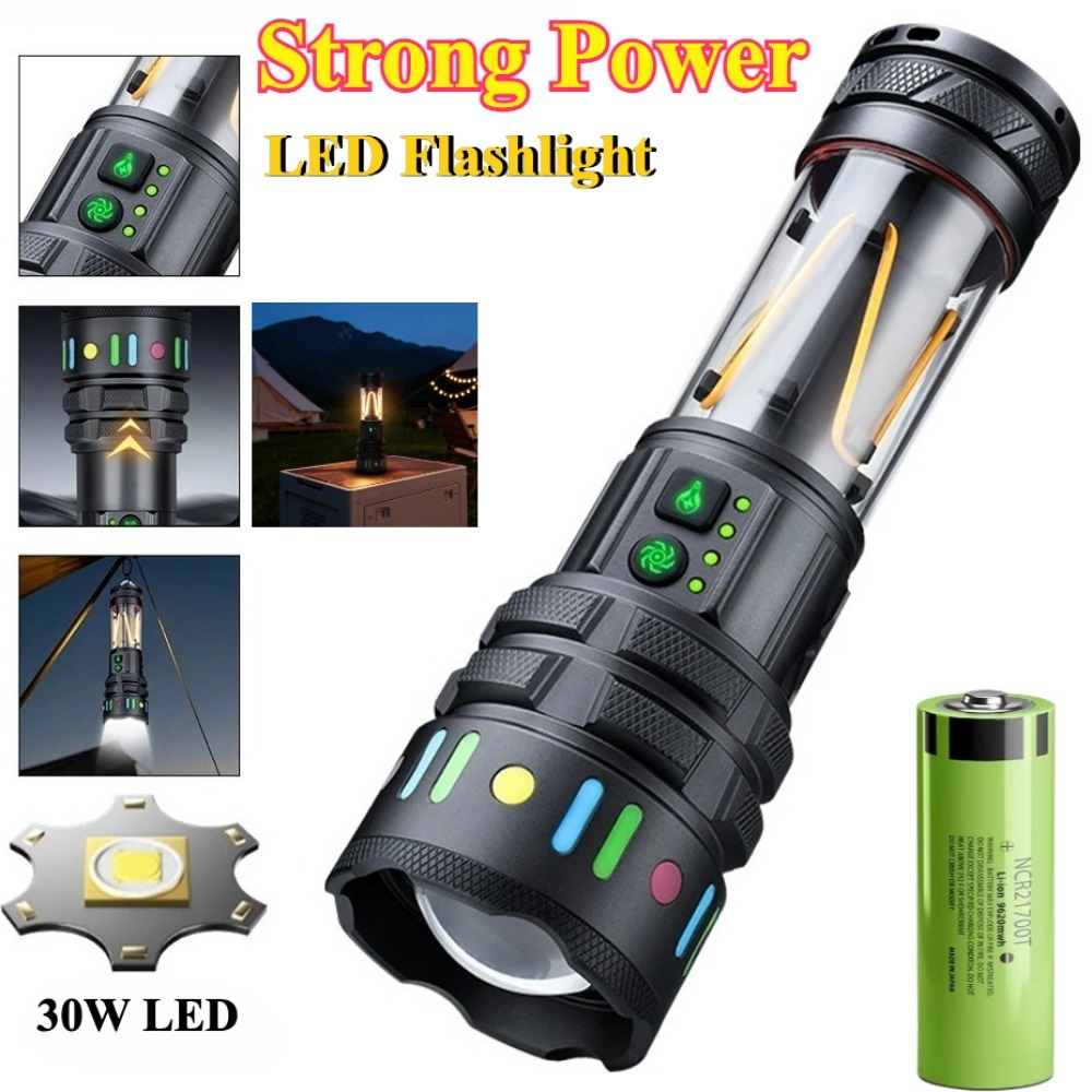 Powerful Ultra Bright LED Flas - Outdoor Powerbank 评论和价格