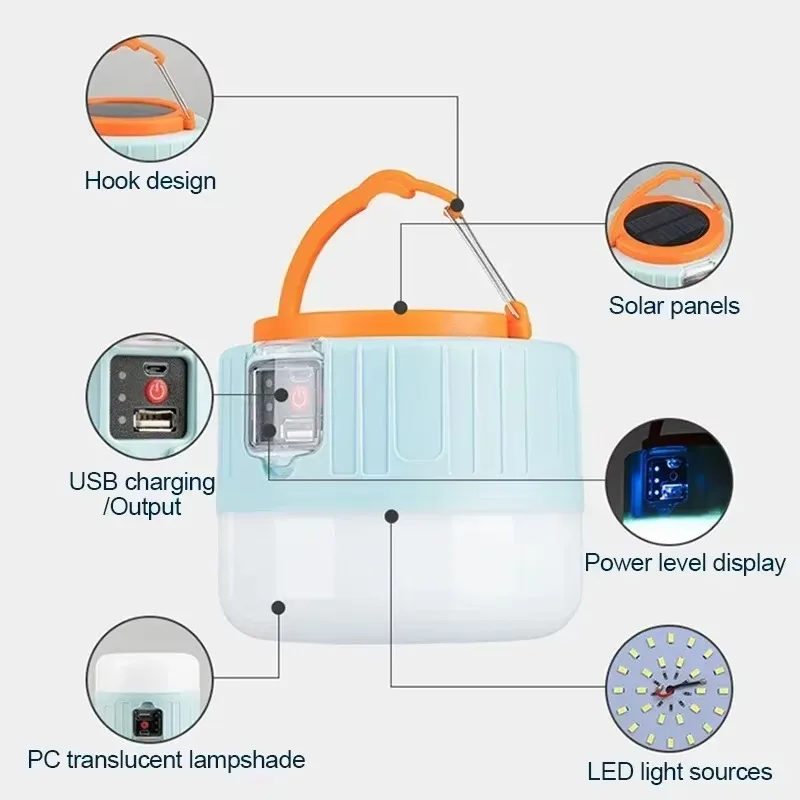 Solar Camping Lantern Recharge - Outdoor Powerbank 评论和价格