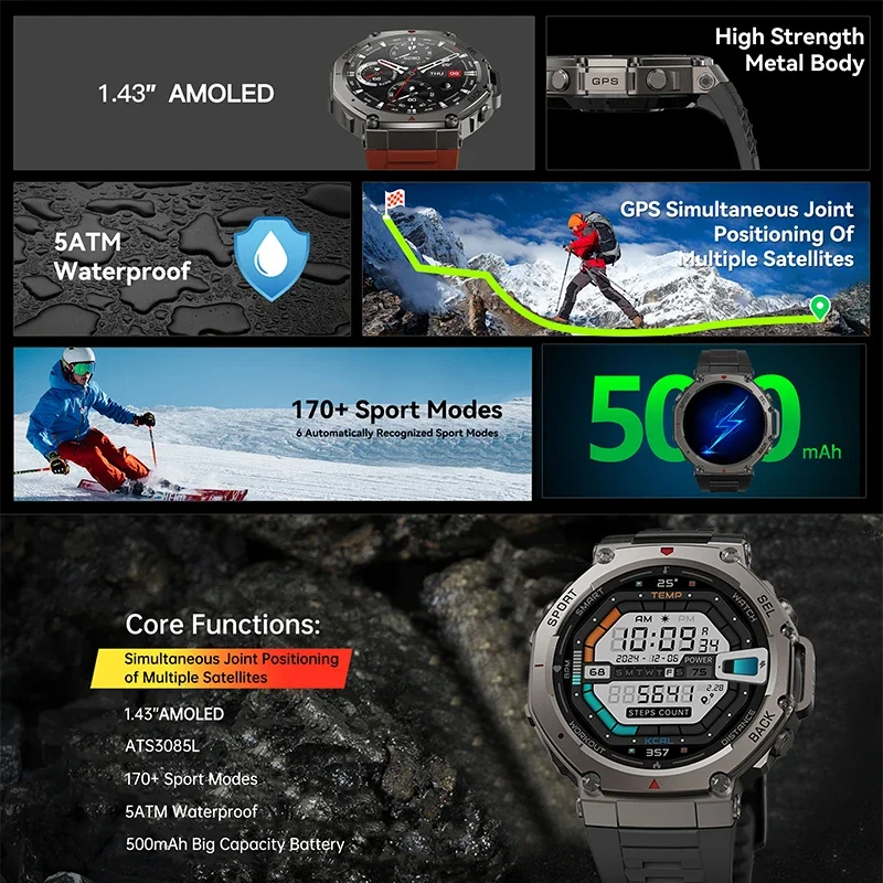2026 New Military DM58 GPS Sma - Outdoor Power Hours 评论和价格