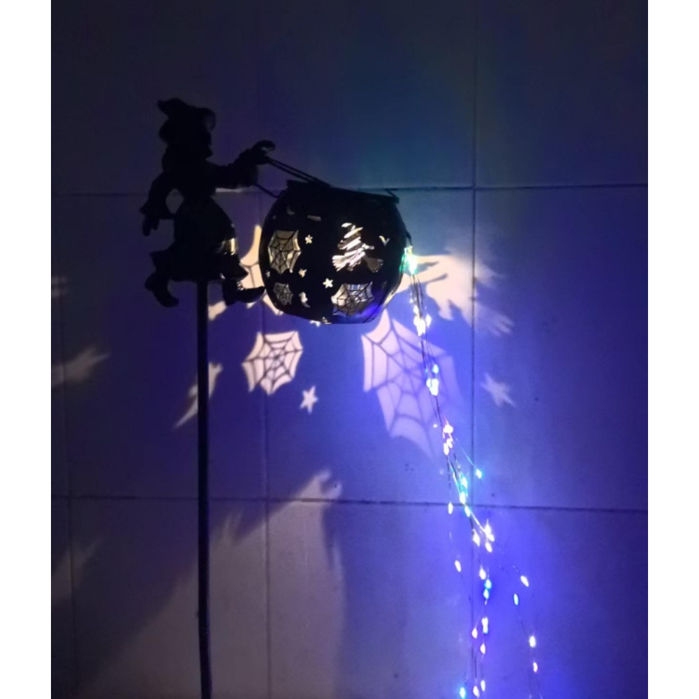Solar-Powered Witch Cauldron G - Outdoor Power Stake 评论和价格