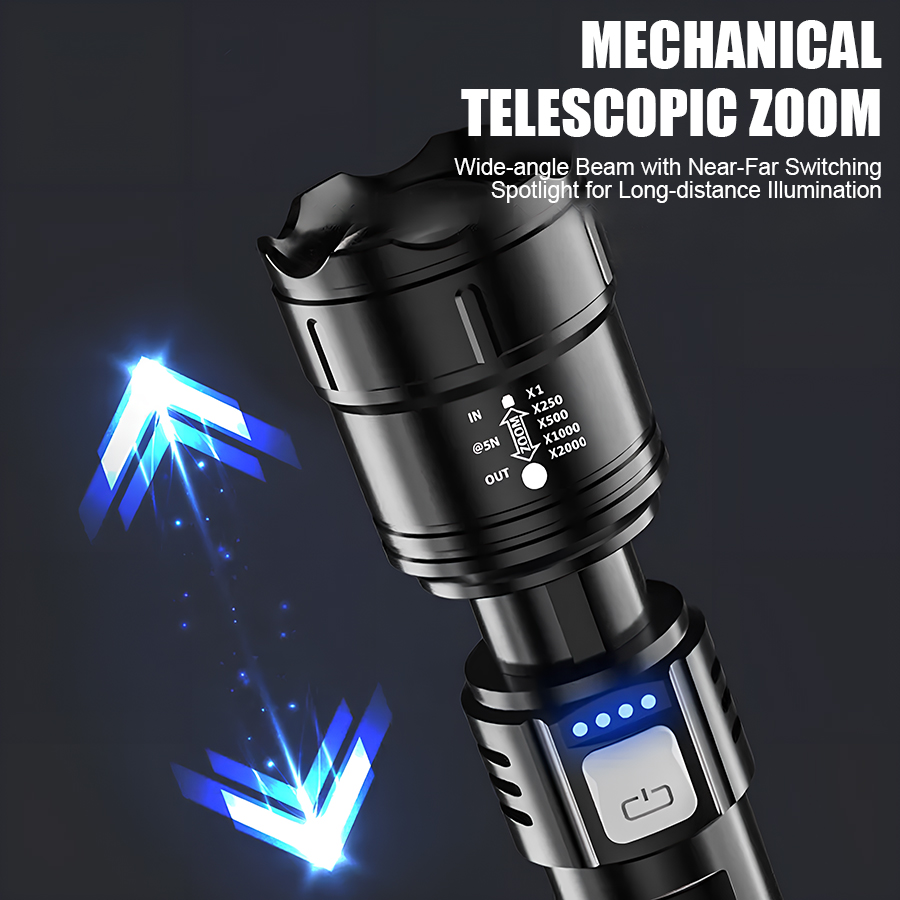 High Power P50 LED Flashlight  - Outdoor Power Lights 评论和价格