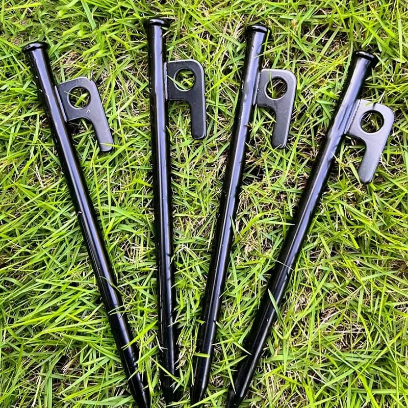 4Pcs Heavy Duty Steel Tent Peg - Outdoor Power Stake 评论和价格