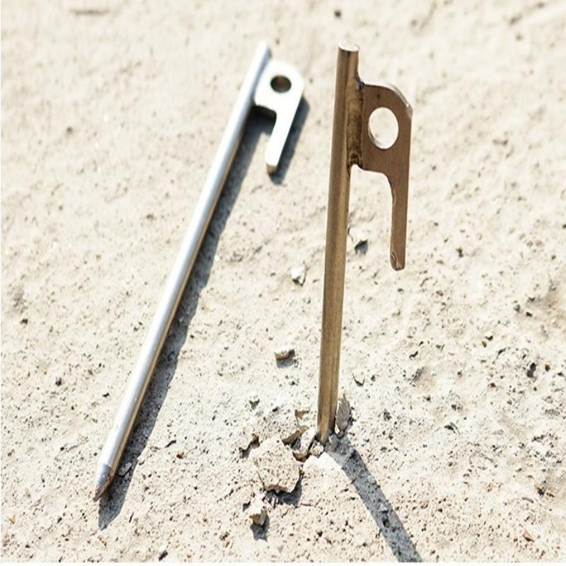 4Pcs Heavy Duty Steel Tent Peg - Outdoor Power Stake 评论和价格