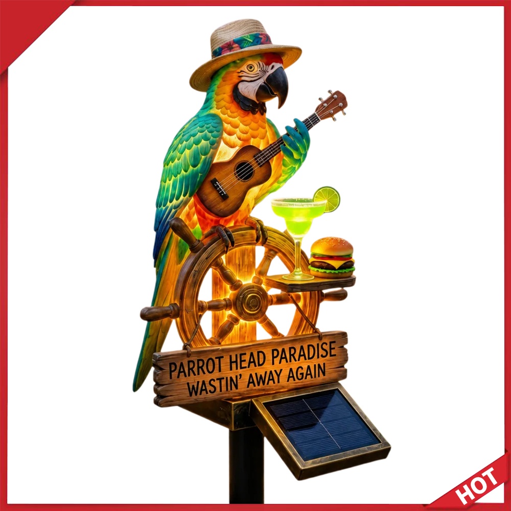 Solar-Powered Outdoor Parrot S - Outdoor Power Stake 评论和价格