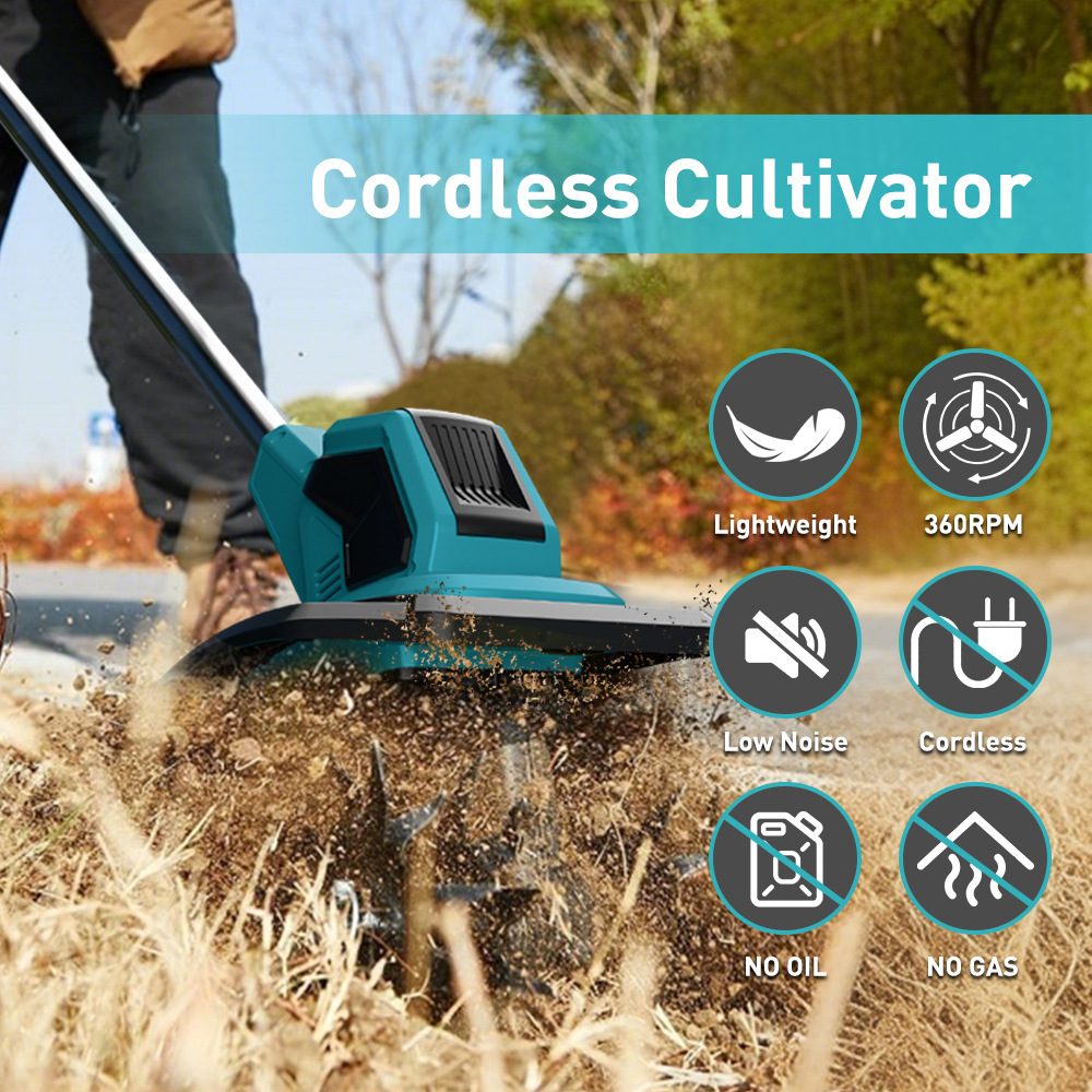21V Lithium High Power Mini Ti - Garden Tiller Mini 评论和价格