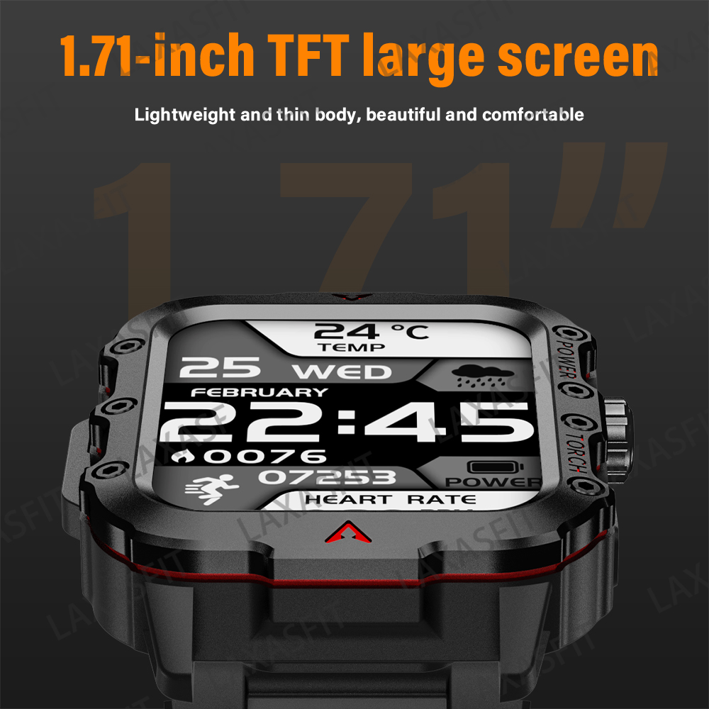 LAXASFIT New Smart Watch Bluet - Outdoor Power Hours 评论和价格