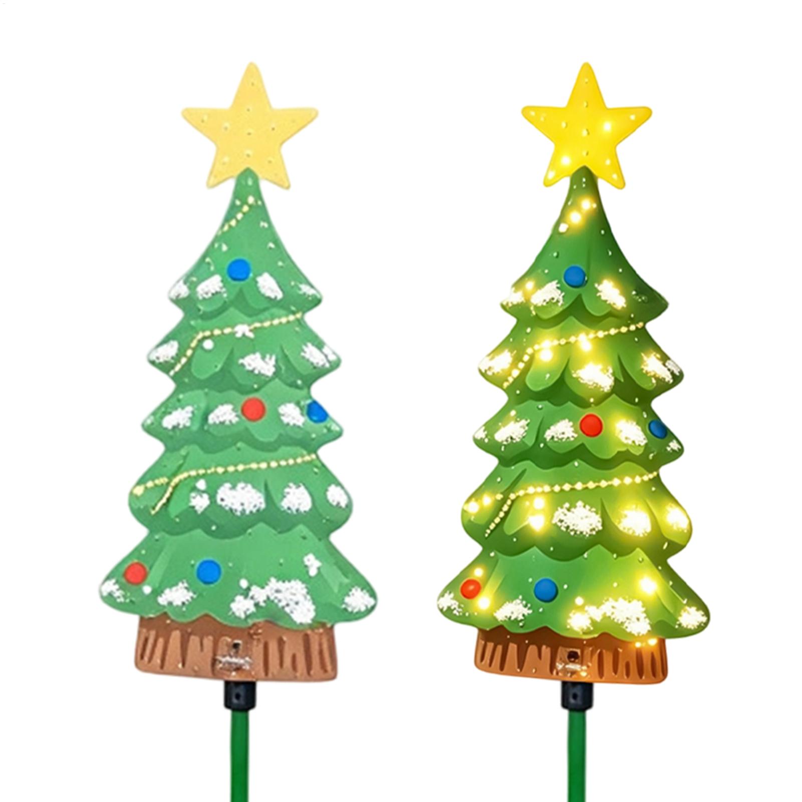 Outdoor Christmas Tree Solar P - Outdoor Power Stake 评论和价格