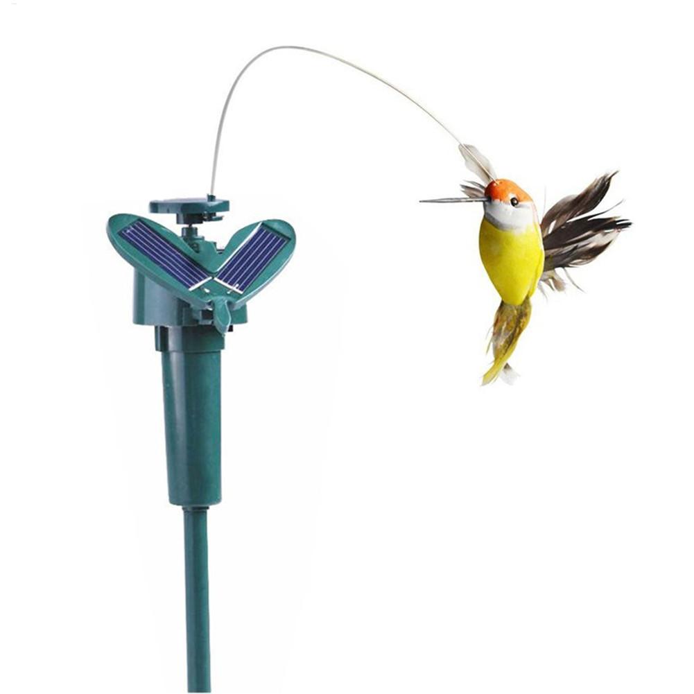 1pc Solar Rotating Bird Funny  - Outdoor Power Stake 评论和价格