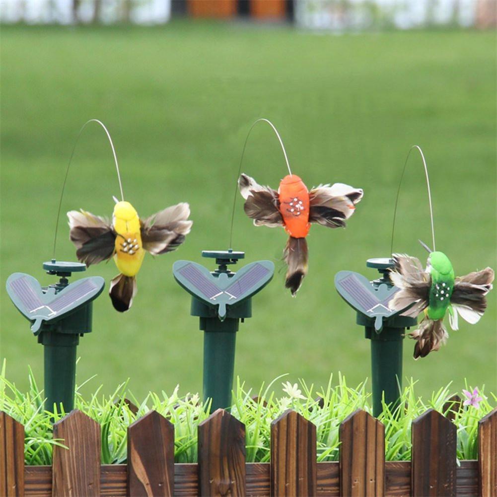 1pc Solar Rotating Bird Funny  - Outdoor Power Stake 评论和价格