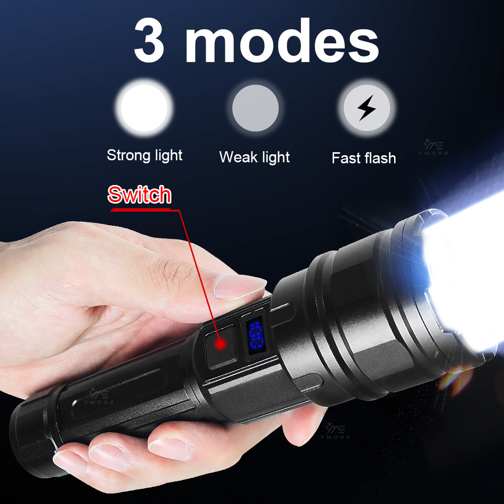 White Laser High Power Flashli - Outdoor Powerbank 评论和价格