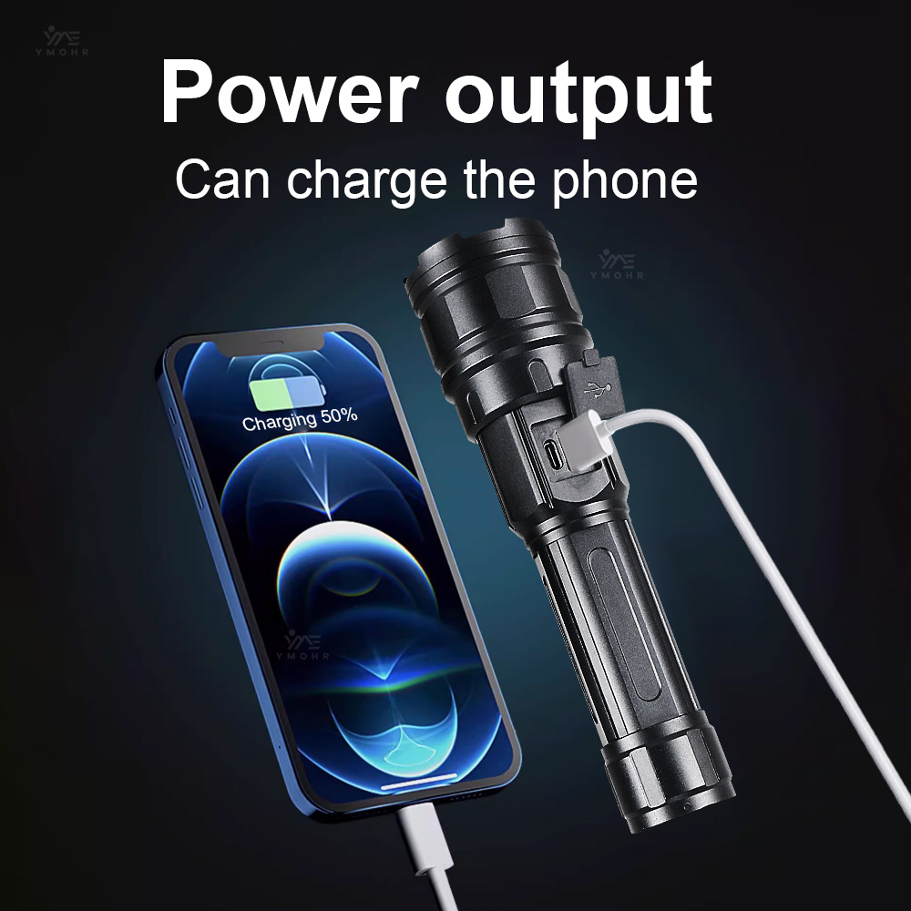 White Laser High Power Flashli - Outdoor Powerbank 评论和价格