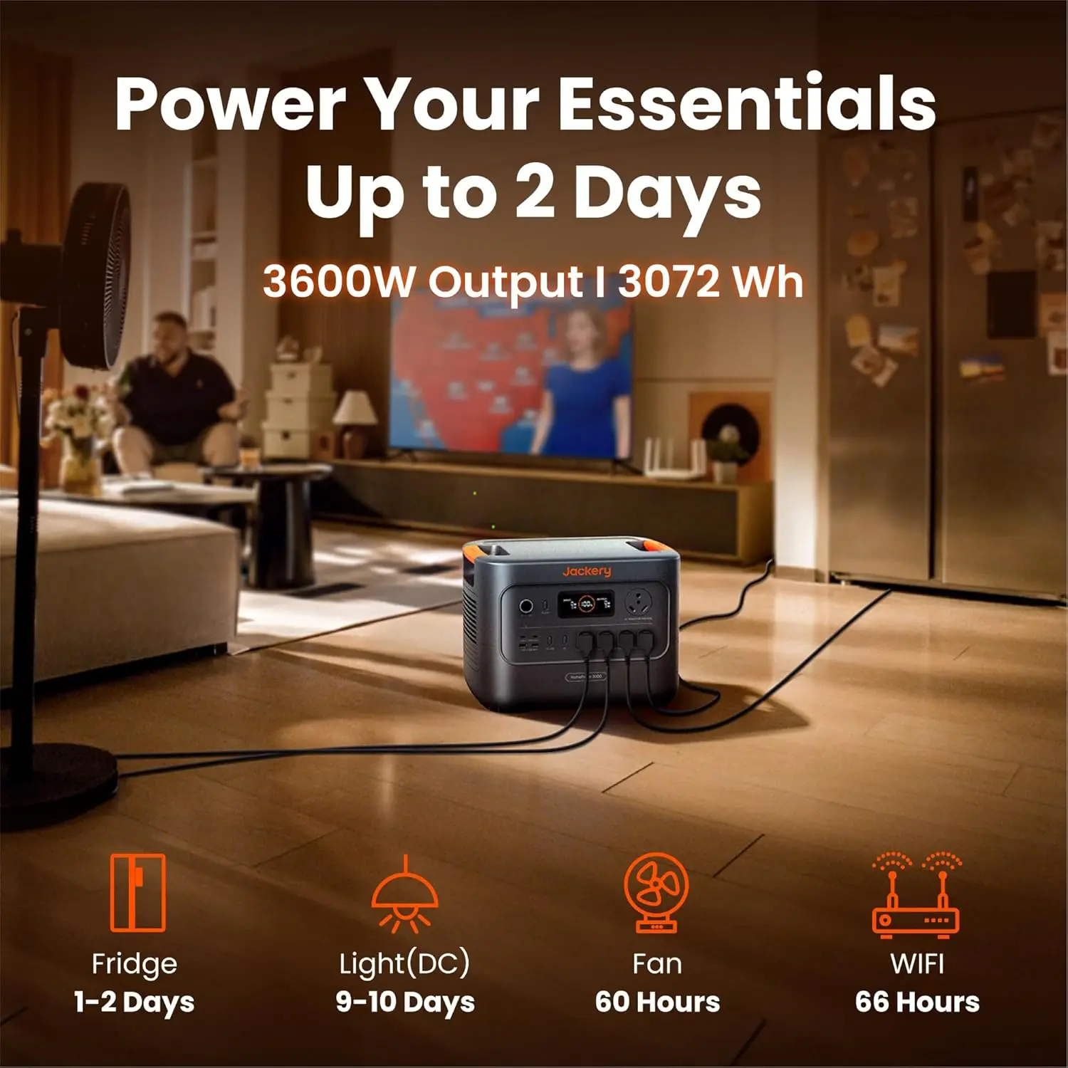 Jackery HomePower 3000 Portabl - Portable Generator Inverter 评论和价格
