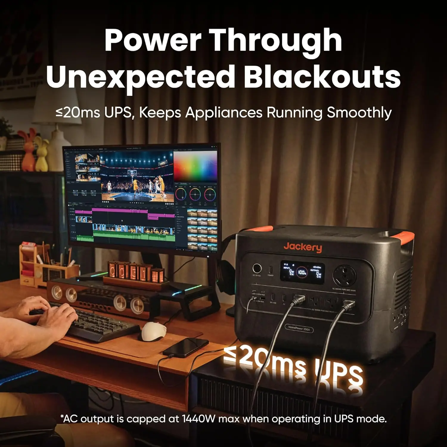 Jackery HomePower 3000 Portabl - Portable Generator Inverter 评论和价格